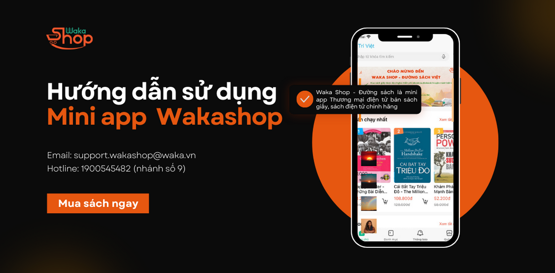Giới thiệu về Waka Shop - Đường sách Waka